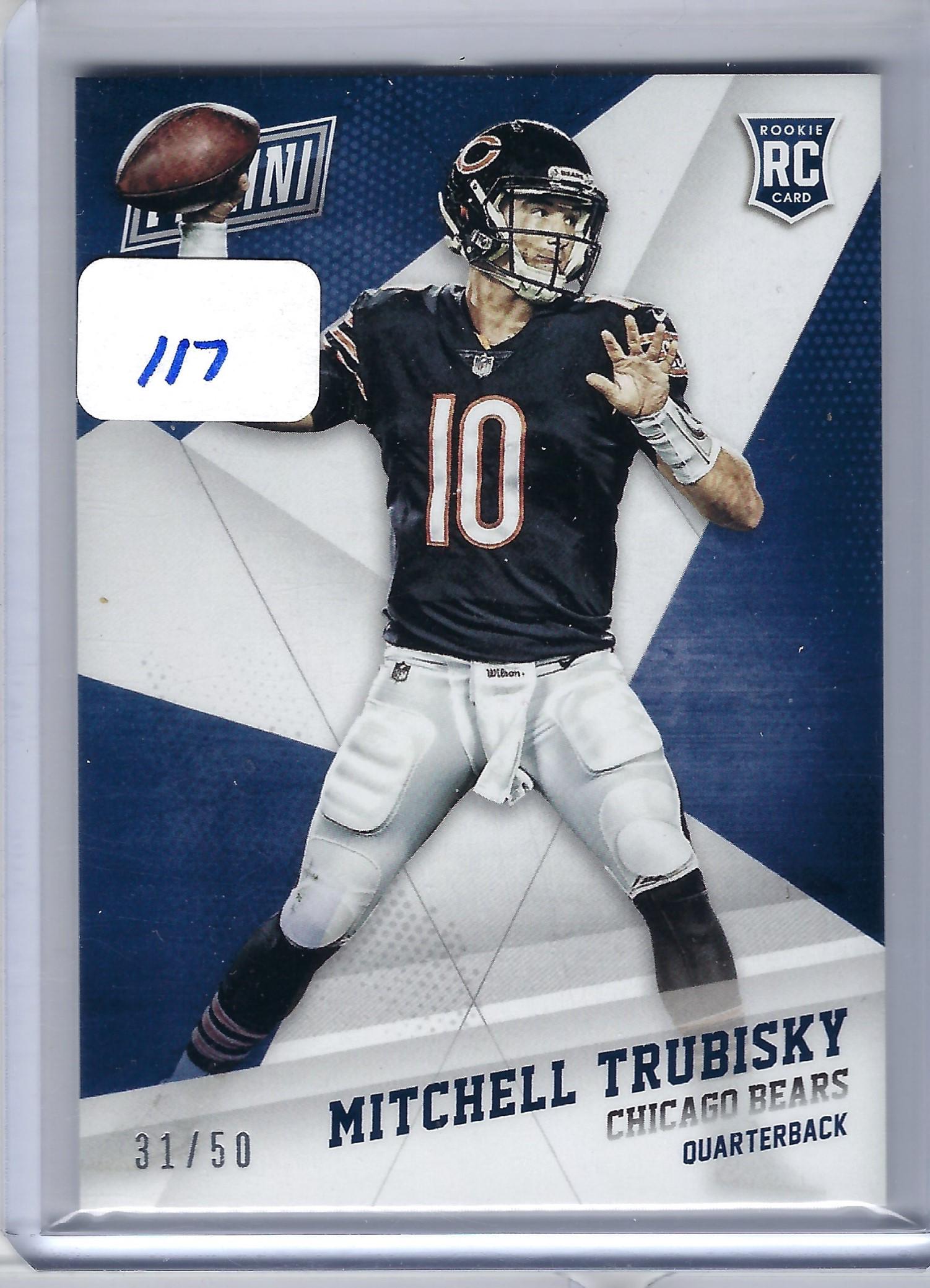 2017 panini black Friday mitch trubisky rookie 31/50 (1 of 1)