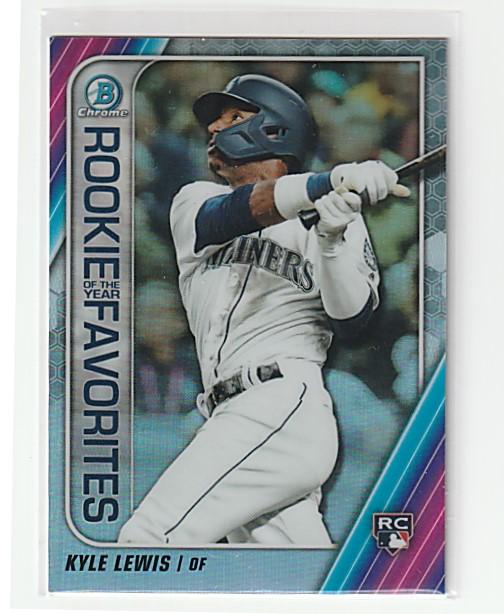 KYLE LEWIS BOWMAN CHROME ROOKIE (1 of 1)