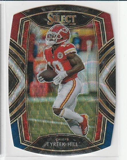 TYREEK HILL SELECT TRI-COLOR DIE CUT CARD (1 of 1)