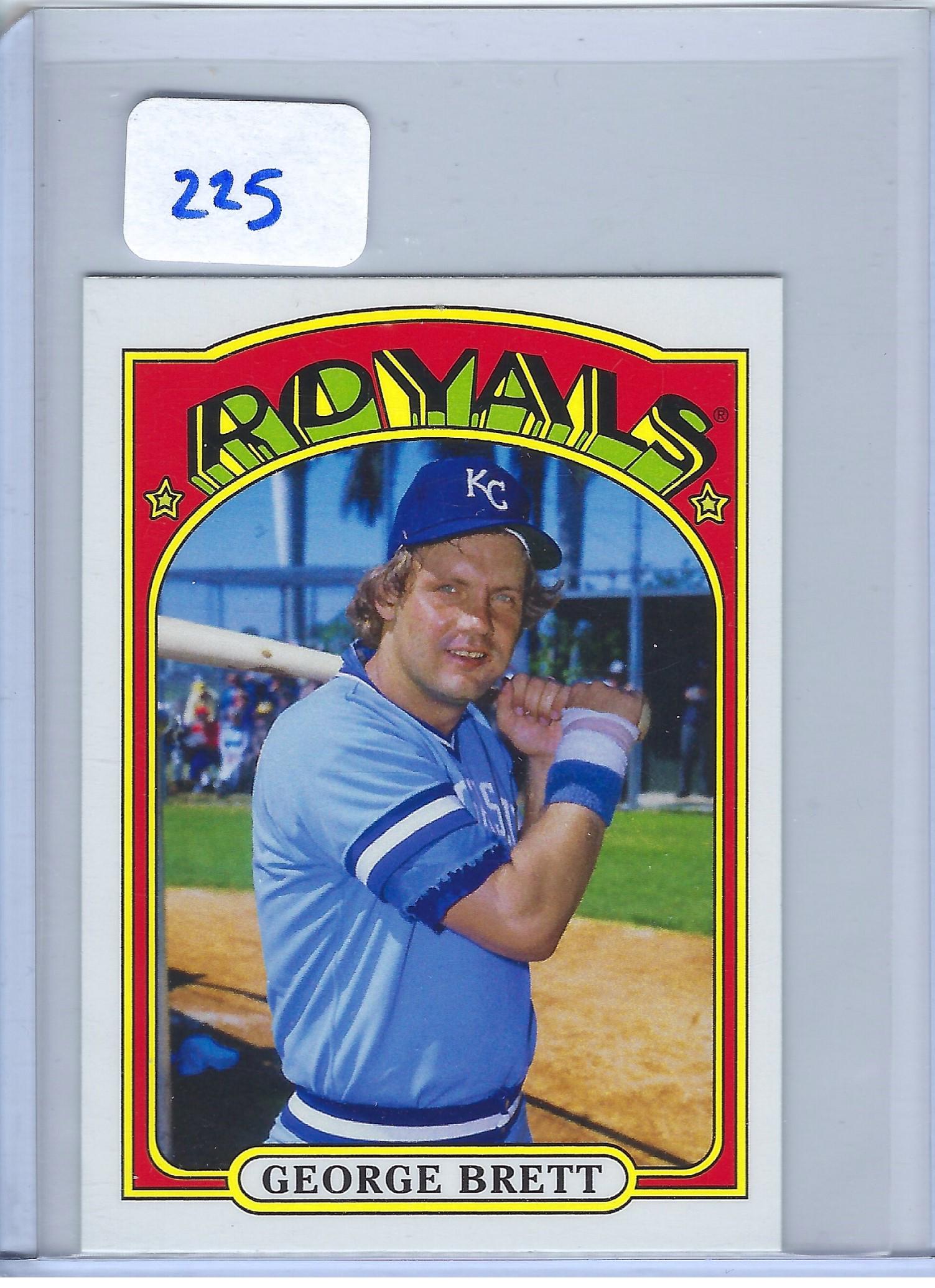 2013 TOPPS GEORGE BRETT 1972 MINI VARIATION (1 of 1)