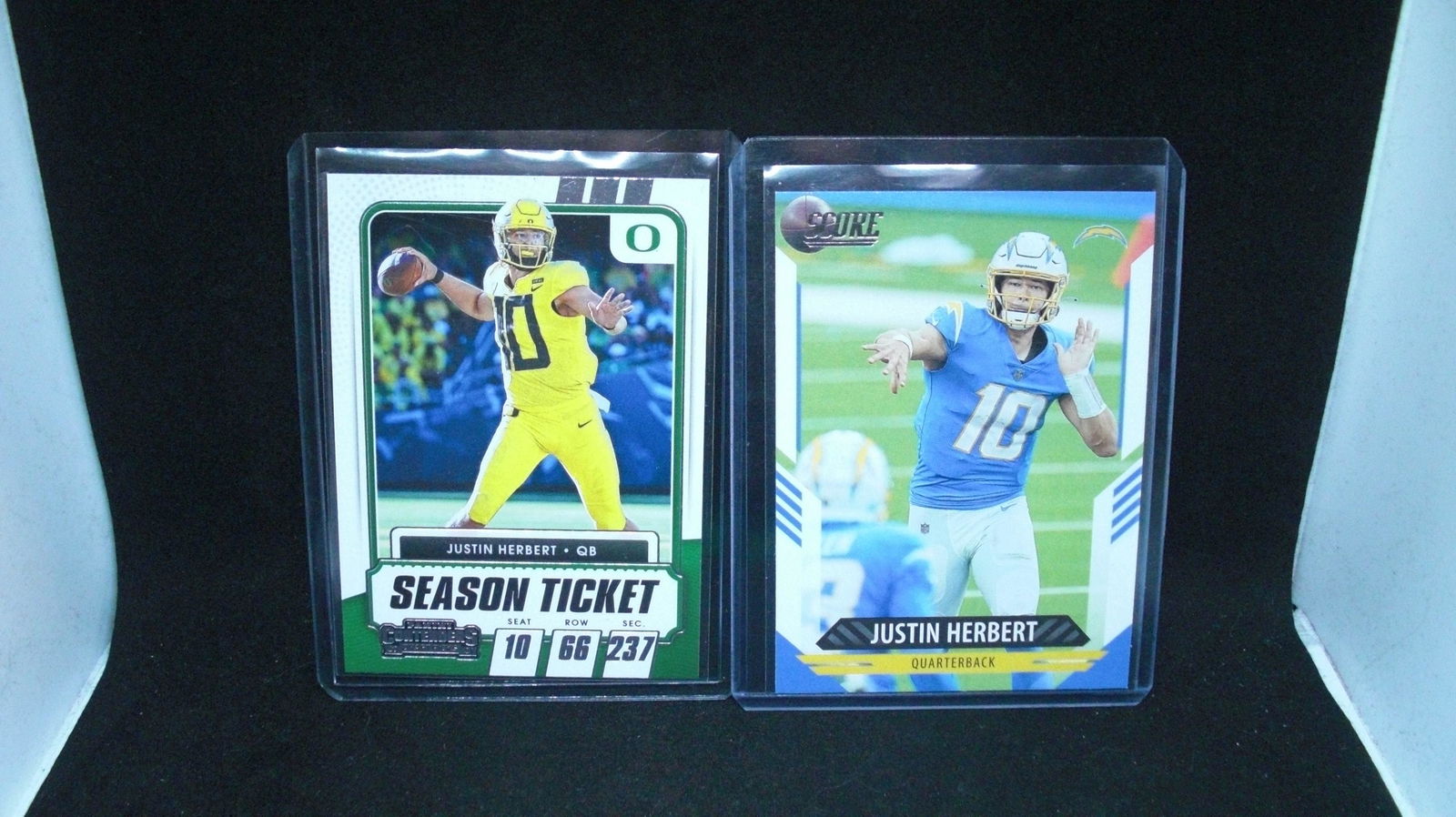 JUSTIN HERBERT CARDS (1 of 1)