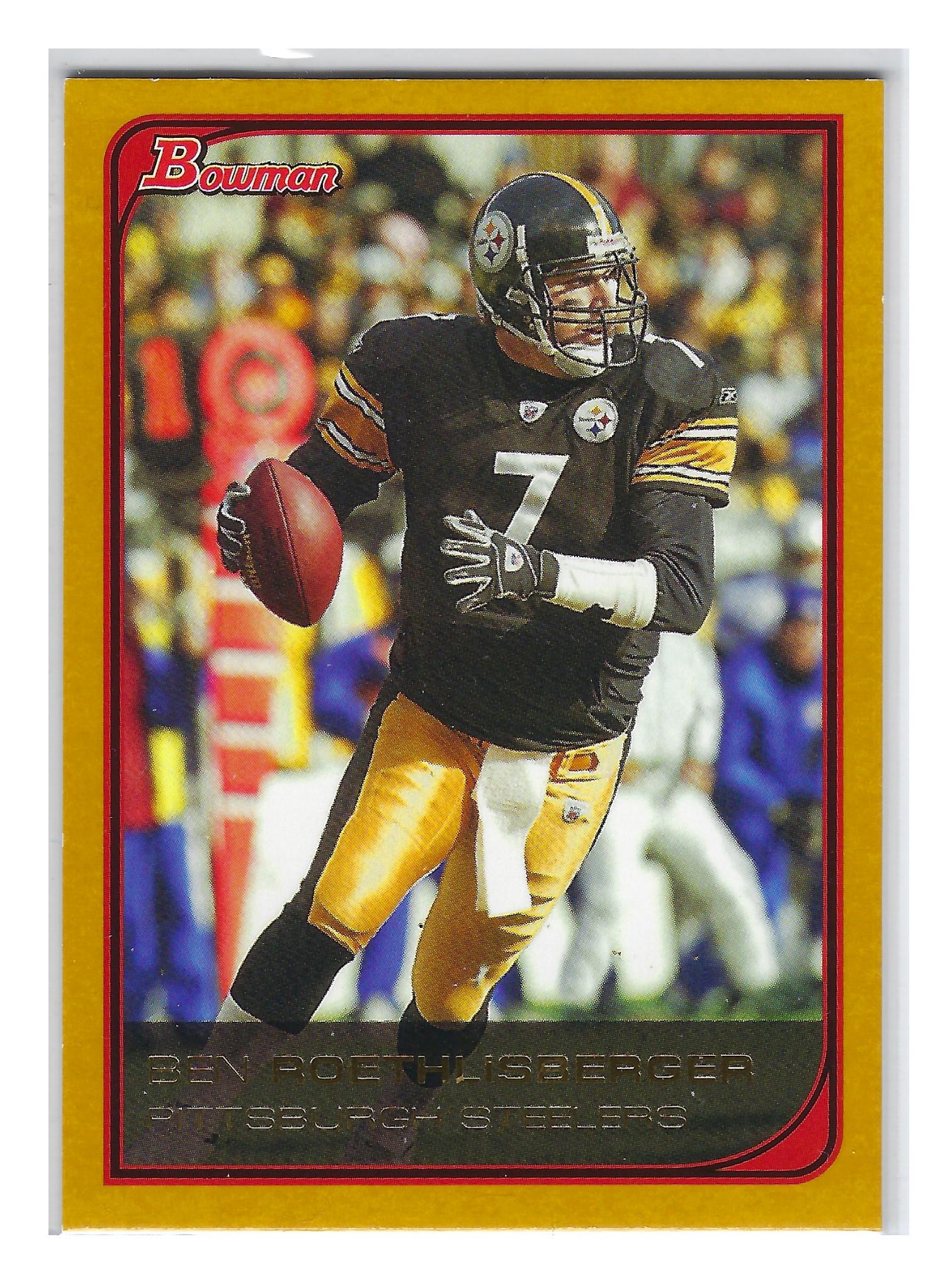 BIG BEN ROETHLISBERGER 2006 BOWMAN: BIG BEN ROETHLISBERGER 2006 BOWMAN