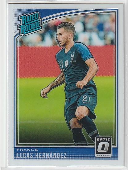 LUCAS HERNANDEZ RATED ROOKIE SOCCER CAR: LUCAS HERNANDEZ RATED ROOKIE SOCCER CAR