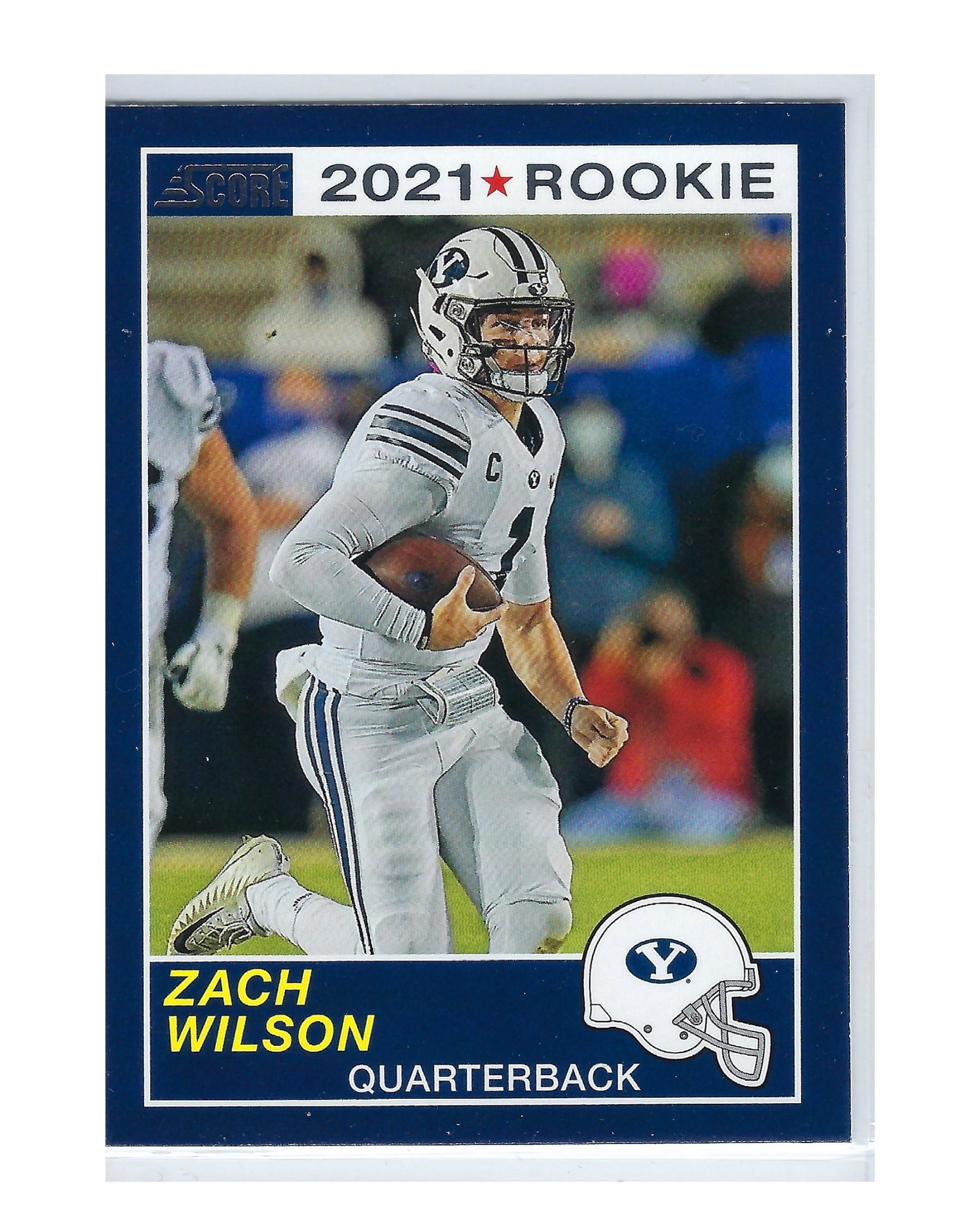 ZACH WILSON JETS ROOKIE CARD: ZACH WILSON JETS ROOKIE CARD