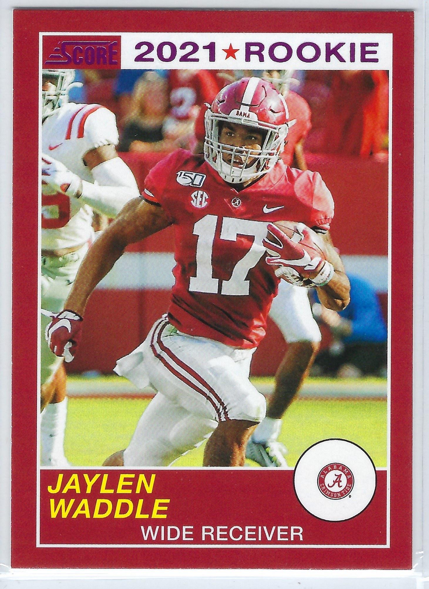JAYLEN WADDLE ROOKIE CARD SP (1 of 1)