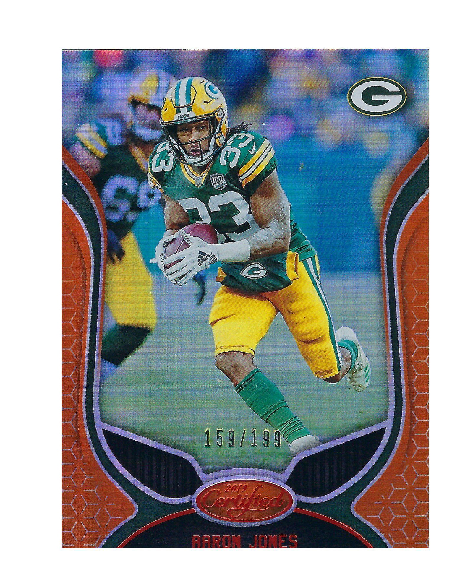 AARON JONES PACKERS NUMBERED SP (1 of 1)