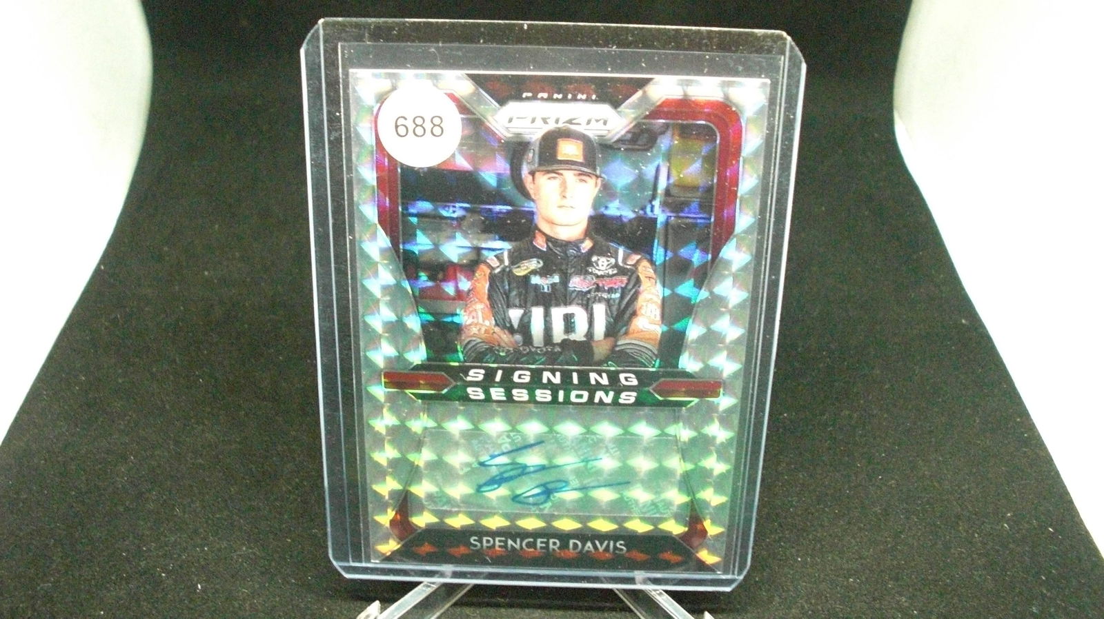 spencer davis prizm signature card 68/99 (1 of 1)