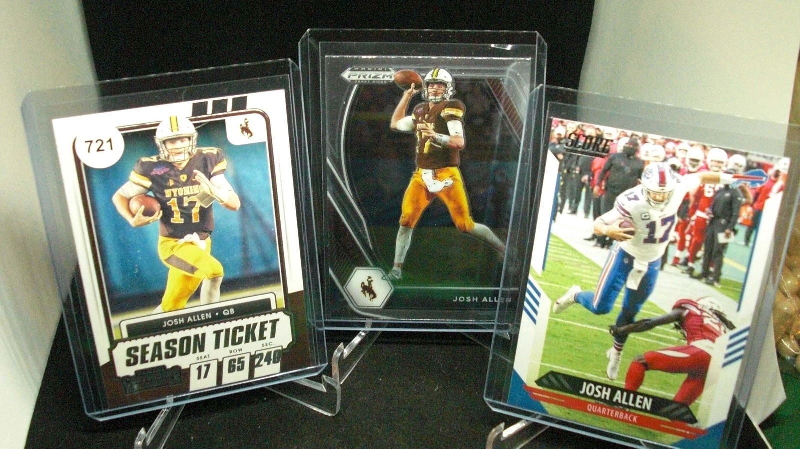 LOT OF 3 JOSH ALLEN CARDS (1 of 1)