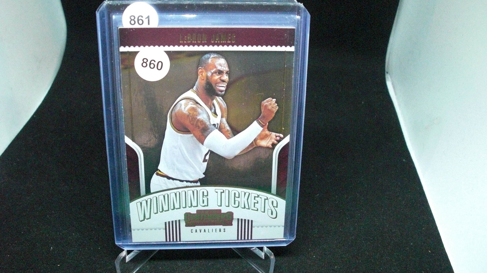 LEBRON JAMES WINNING TICKET: LEBRON JAMES WINNING TICKET