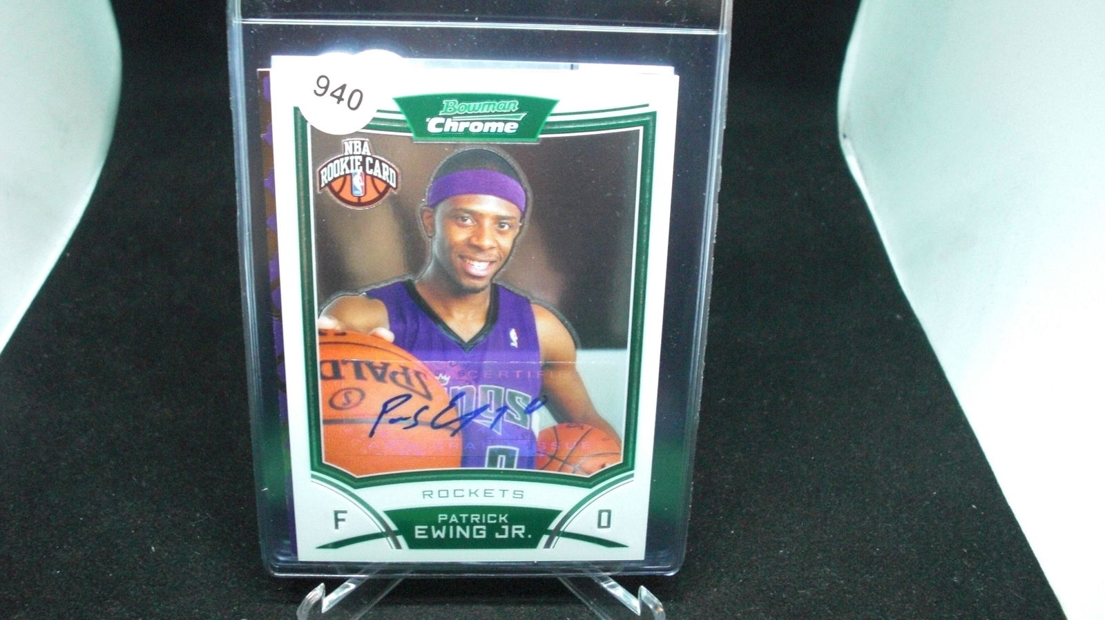 PATRICK EWING JR ROOKIE SIGNATURE (1 of 1)