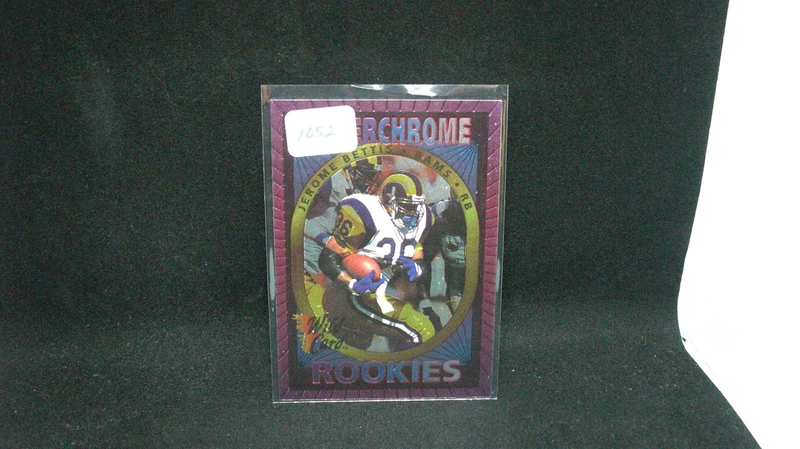 JEROME BETTIS WILD CARD SUPER CHROME ROOKIE (1 of 1)