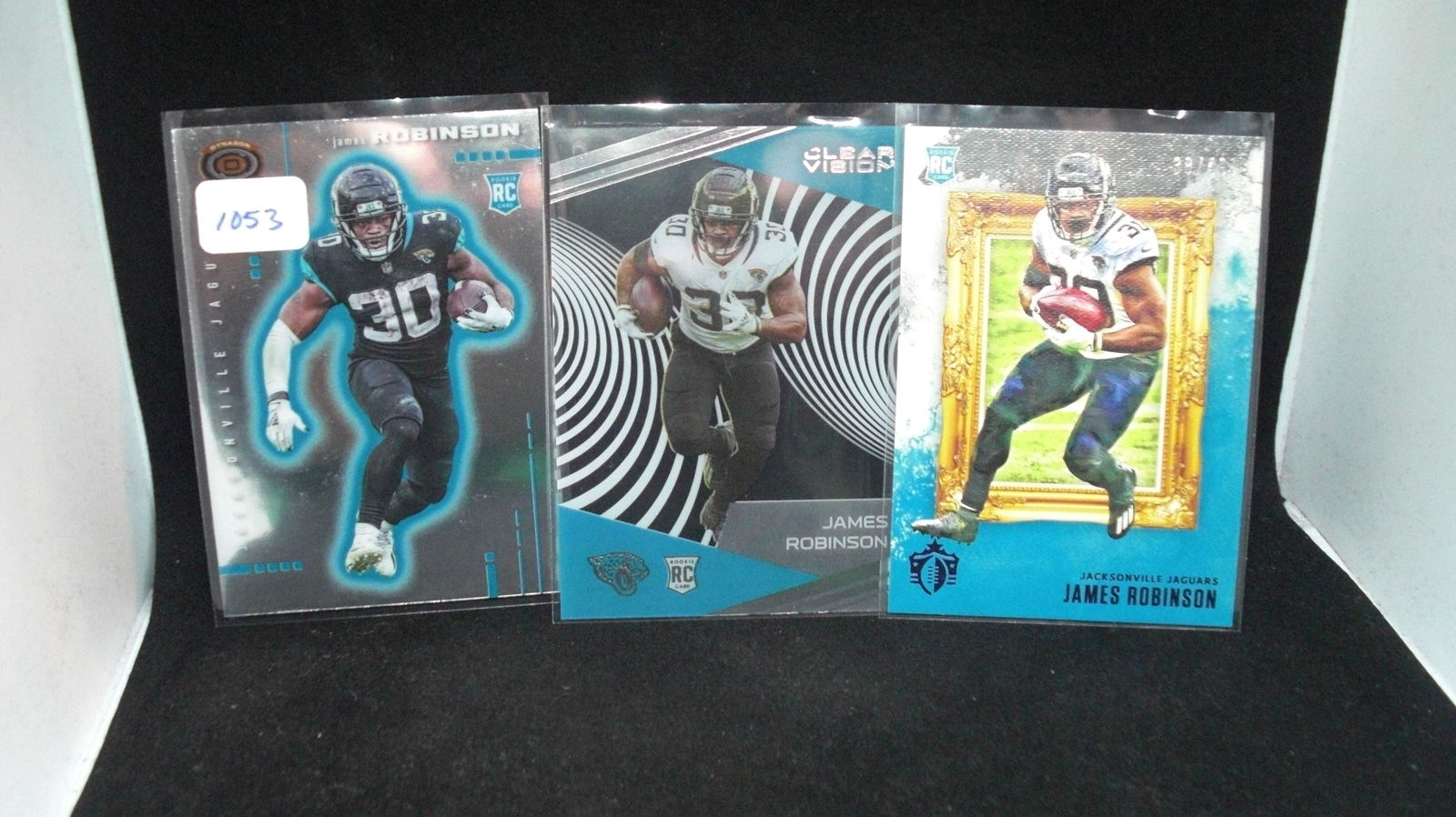 LOT OF 3 JAMES ROBINSON ROOKIE CARDS (1 of 1)