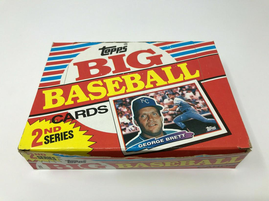 1988 TOPPS BIGS BASEBALL WAX BOX SERIES 2 (1 of 1)
