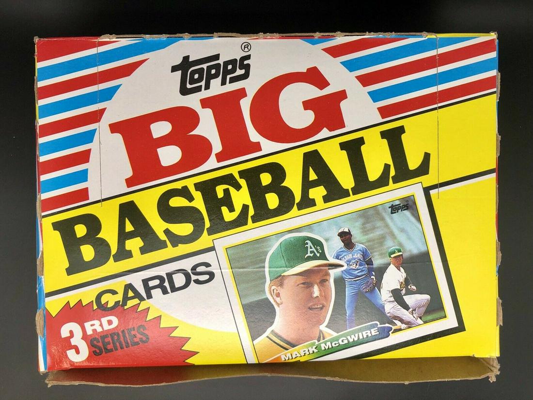1988 TOPPS BIGS BASEBALL WAX BOX SERIES 3 (1 of 1)