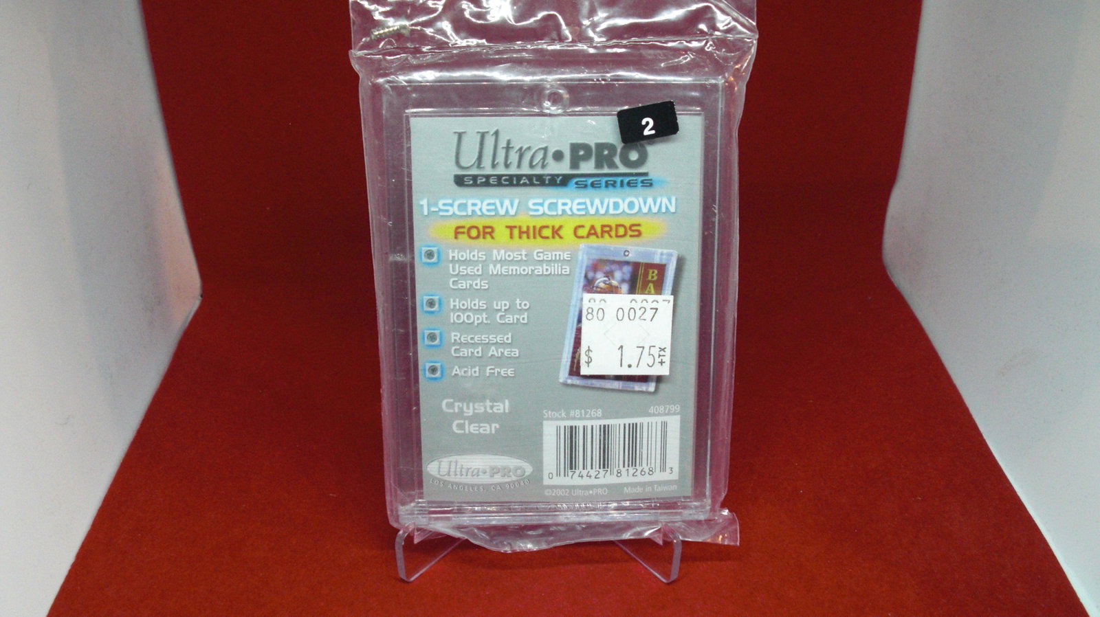 ULTRA PRO SCREW DOWN CARD HOLDER: ULTRA PRO SCREW DOWN CARD HOLDER