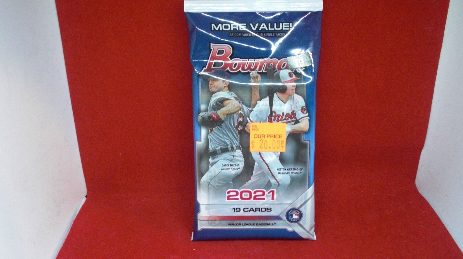 2021 BOWMAN BASEBALL VALUE CELLO PACK (1 of 1)