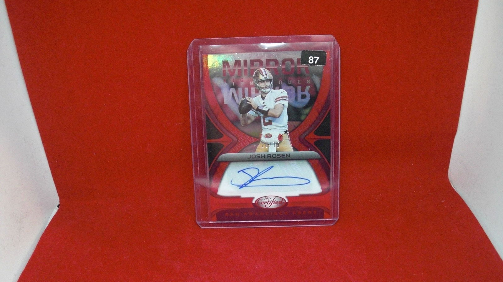 josh rosen numbered auto 28/75 (1 of 1)