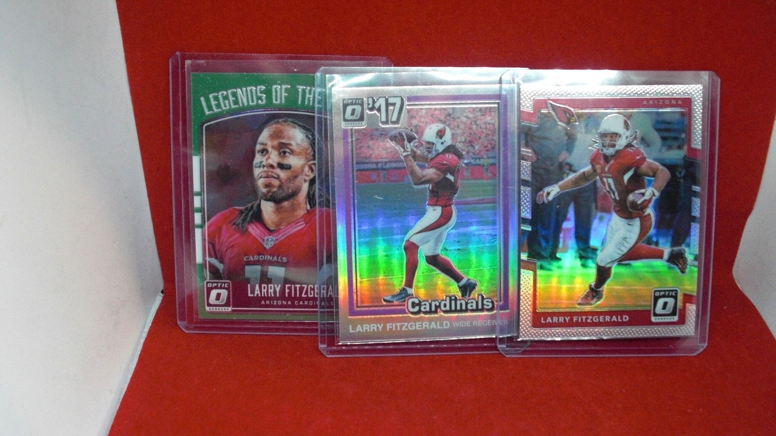 Lot of three Larry Fitzgerald cards (1 of 1)
