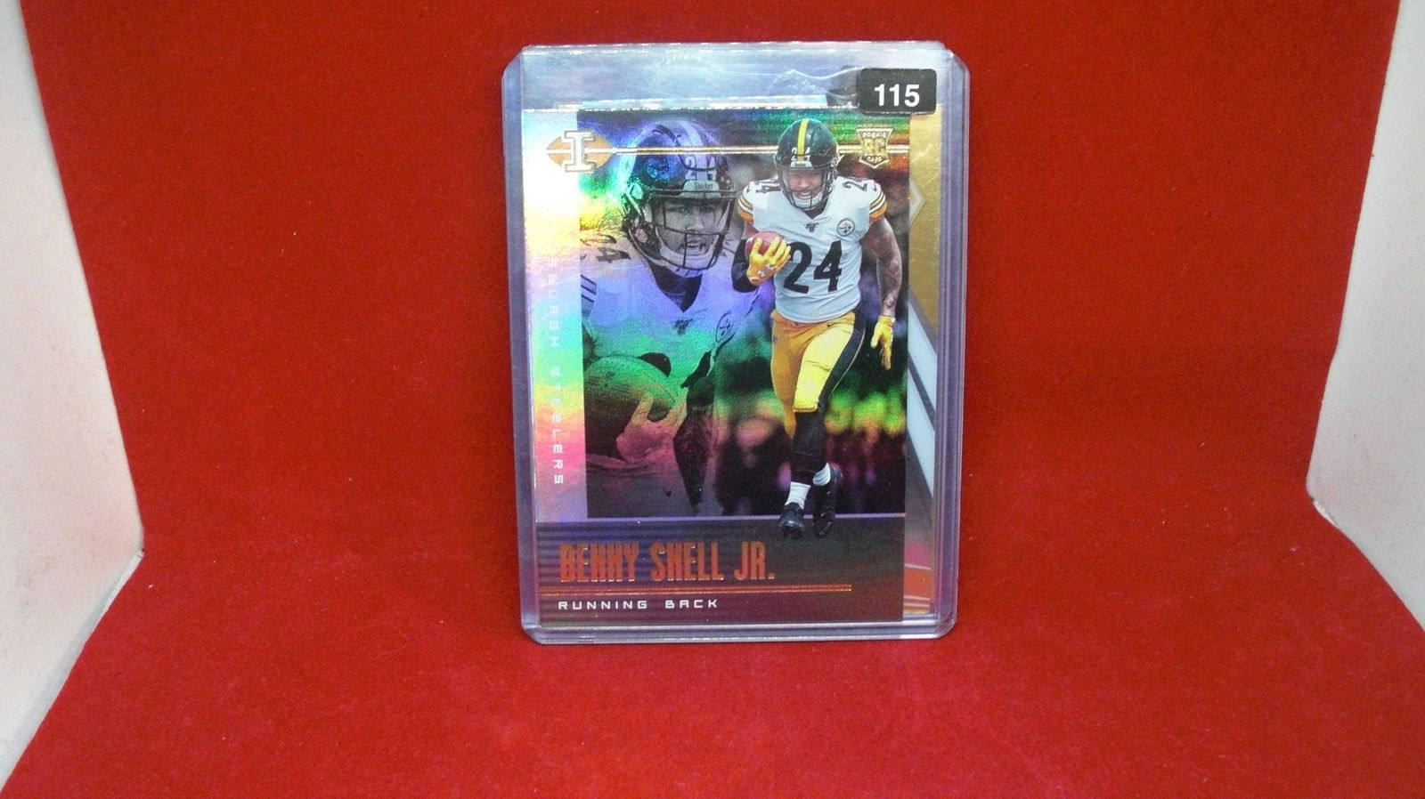 Benny Snell junior Steelers rookie card (1 of 1)