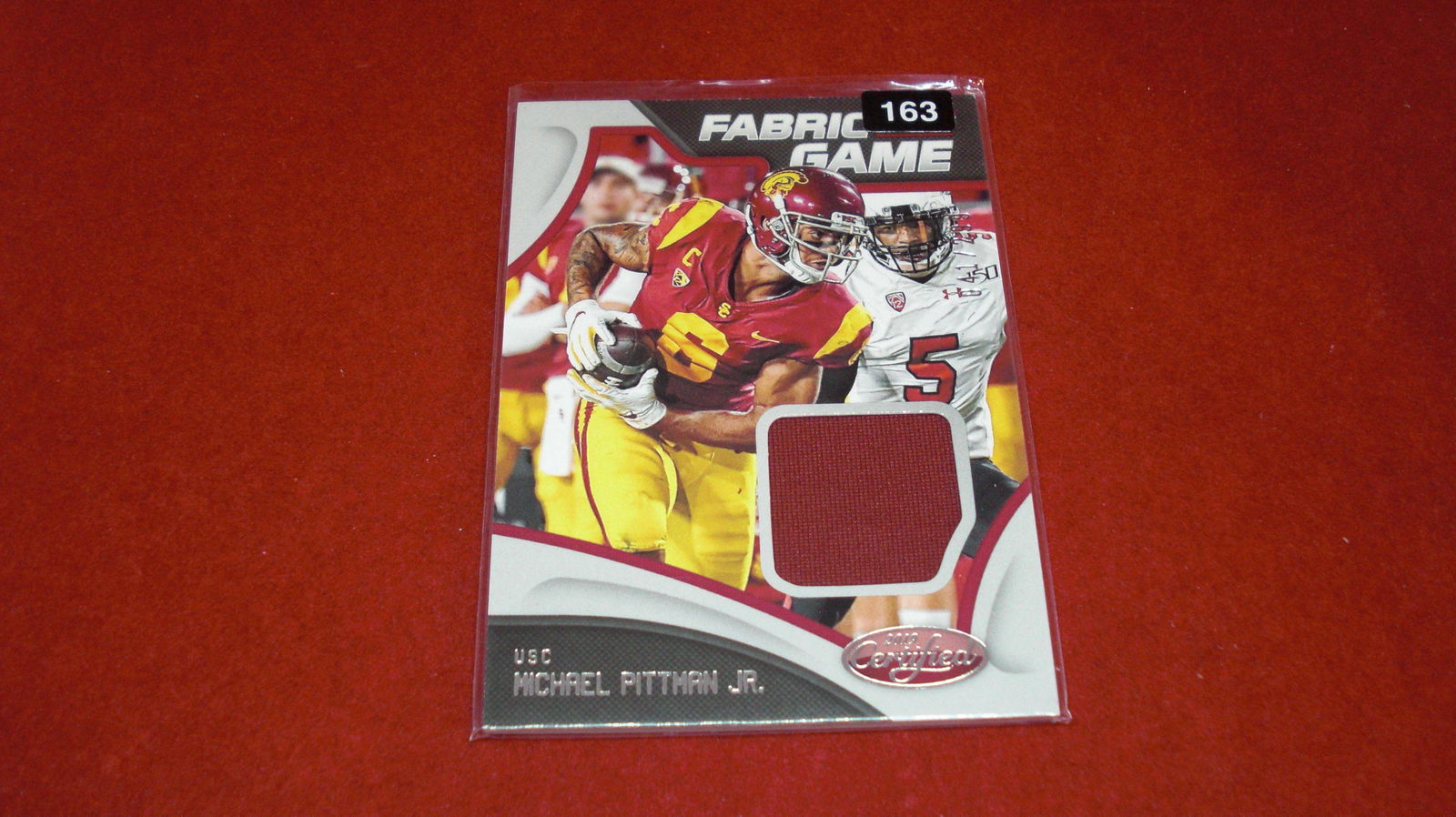 Michael Pittman junior jersey card (1 of 1)