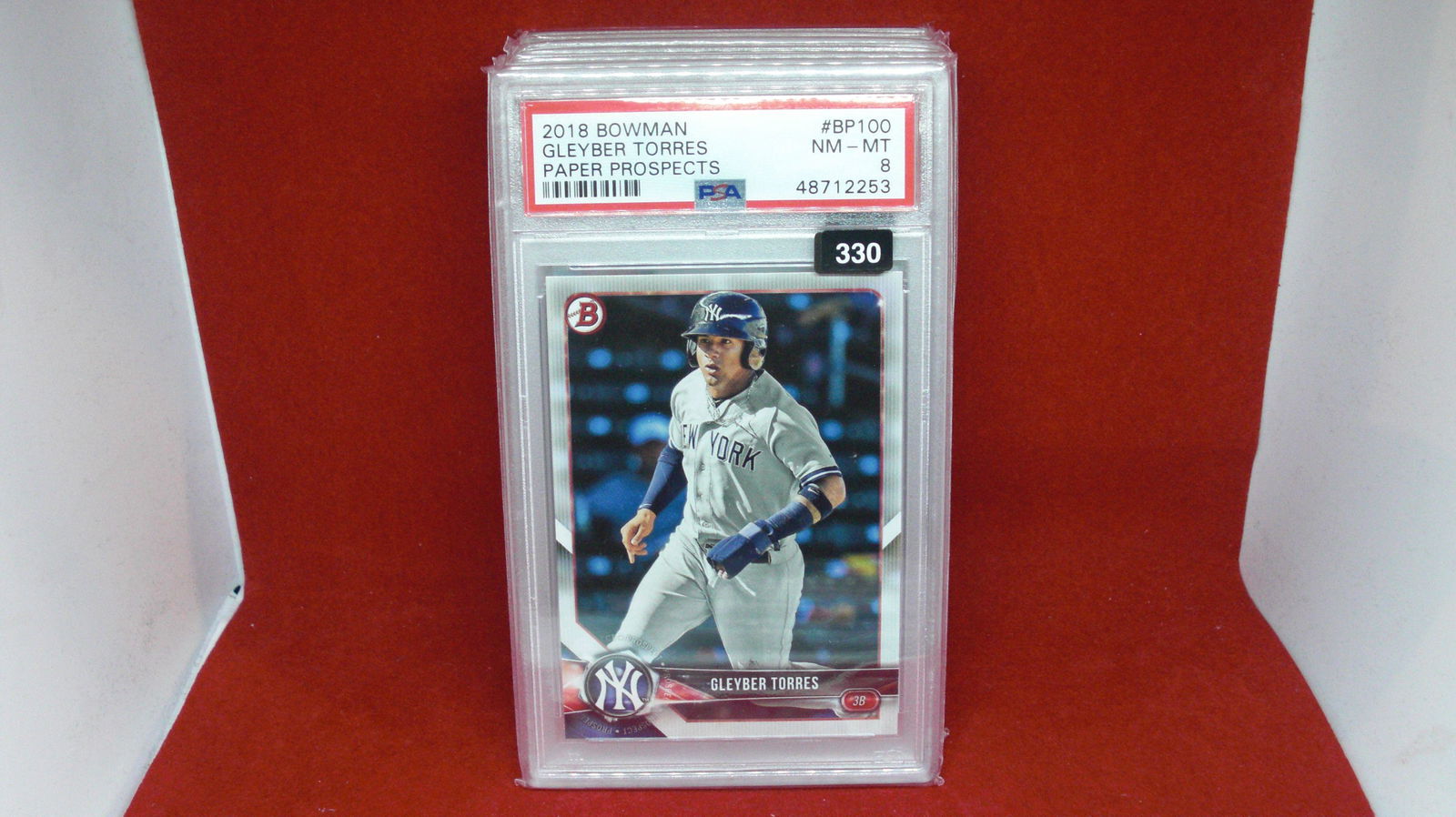 psa 8 gleyber torres bowman prospect (1 of 1)