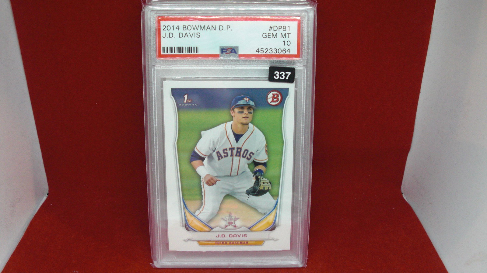 jd davis psa 10 first bowman (1 of 1)