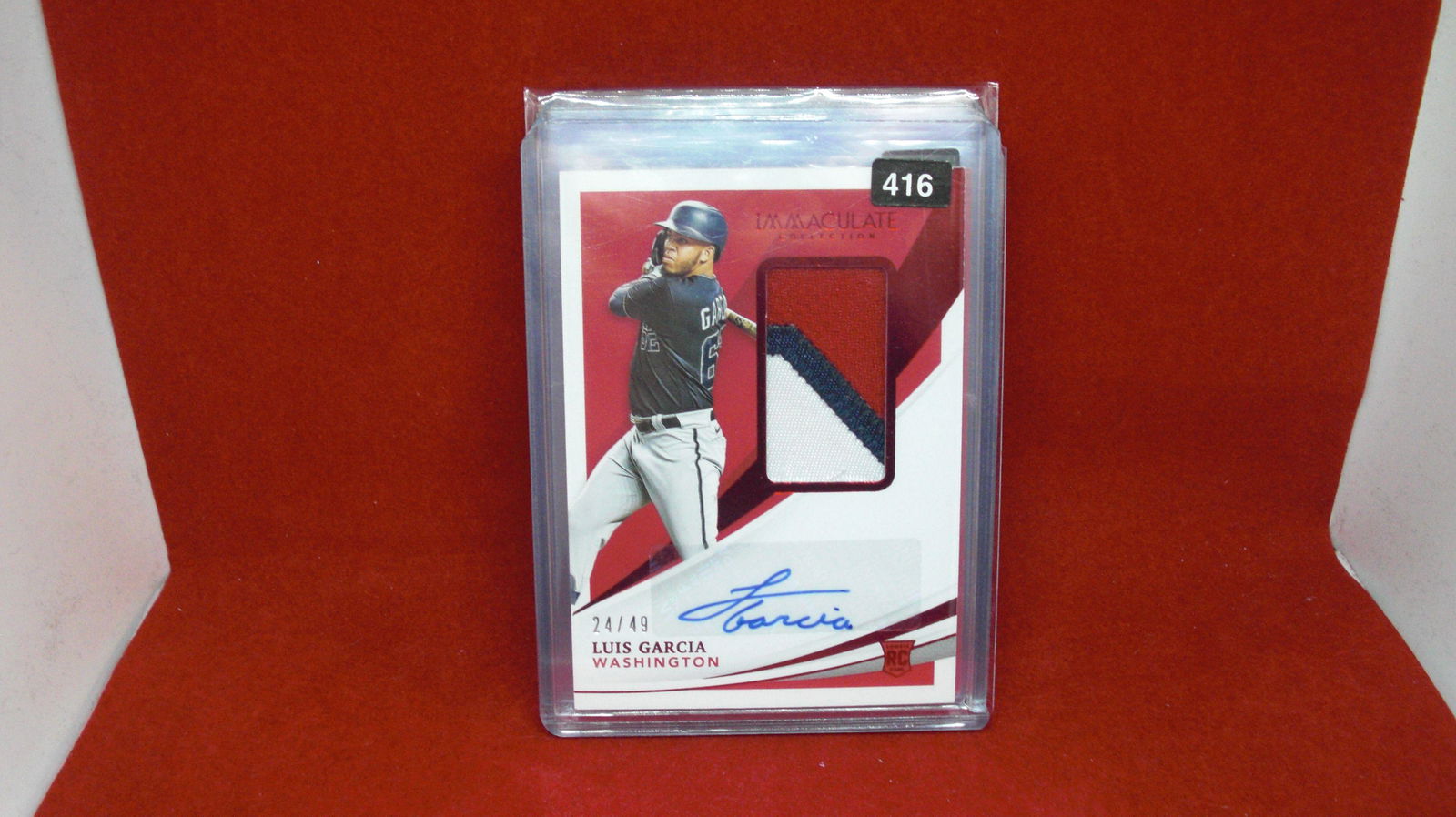 luis garcia immaculate patch auto 24/49 (1 of 1)