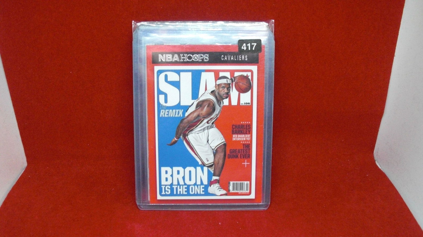 lebron james slam magazine insert (1 of 1)