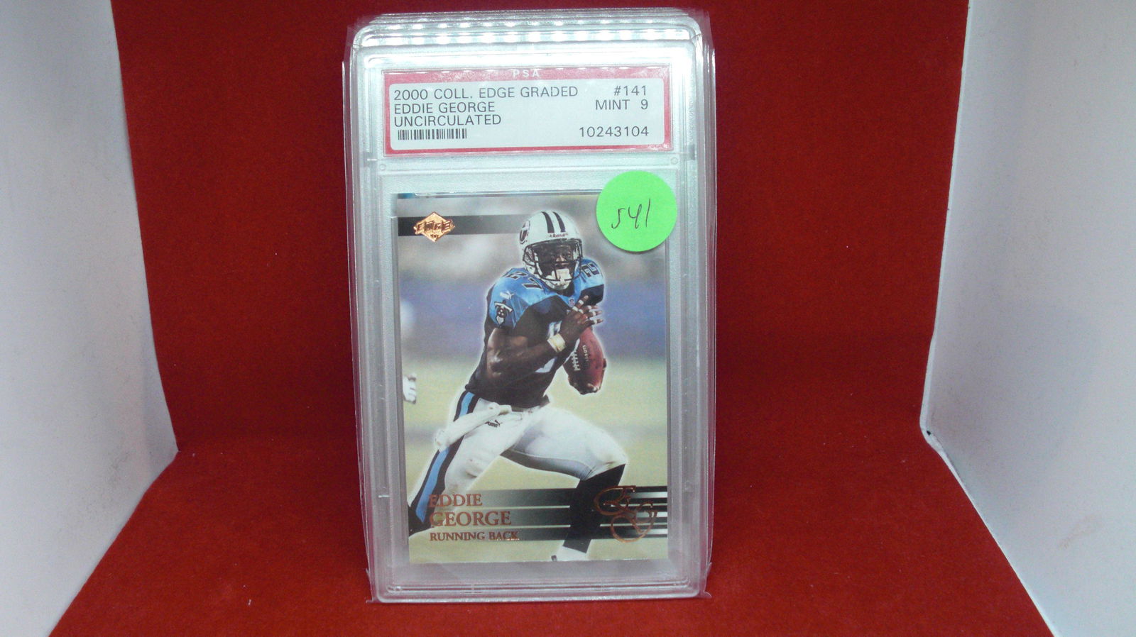 psa 9 mint eddie george uncirculated (1 of 1)