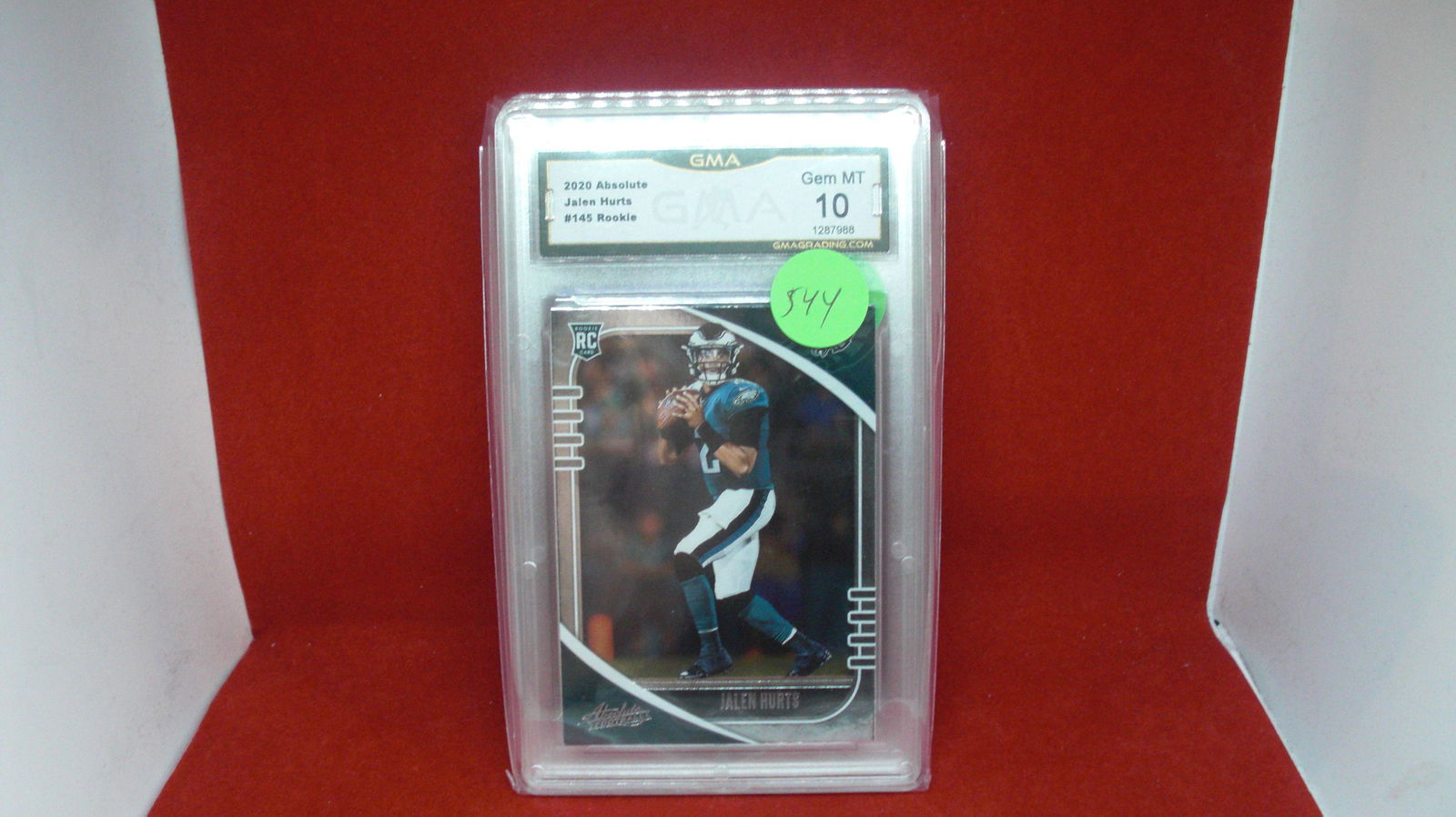 gma mint 10 jalen hurts rookie (1 of 1)