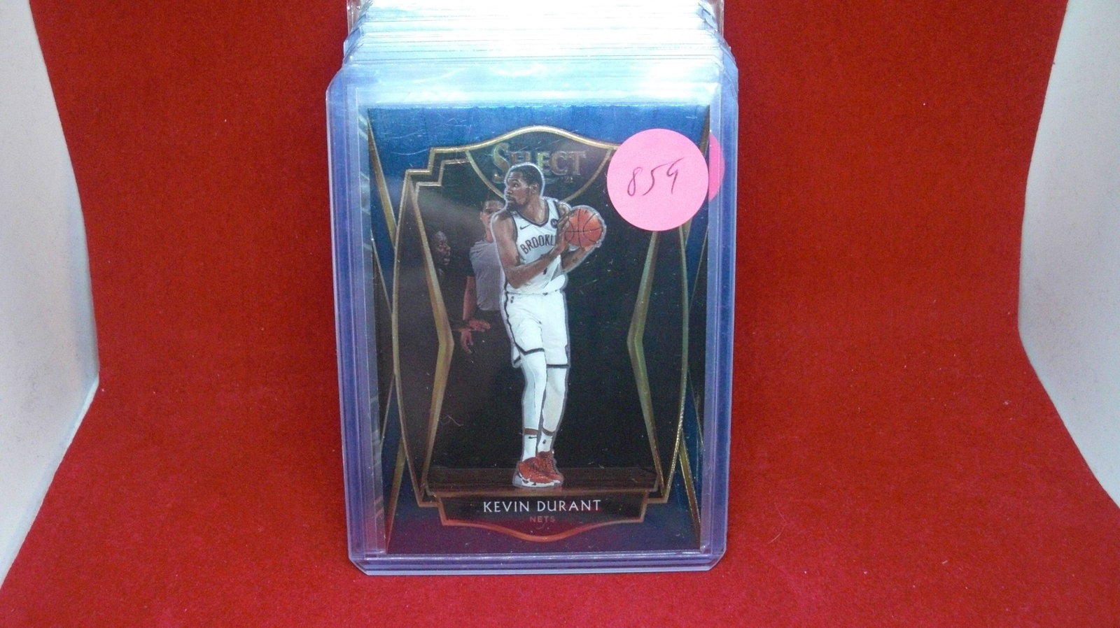 kevin durant blue select: in top loader