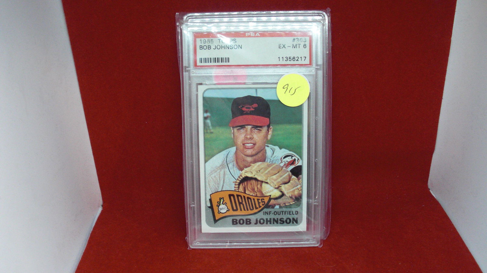 bob johnson 1965 topps psa 6 (1 of 1)