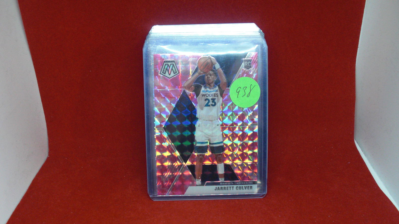 jarrett culver pink camo rookie (1 of 1)