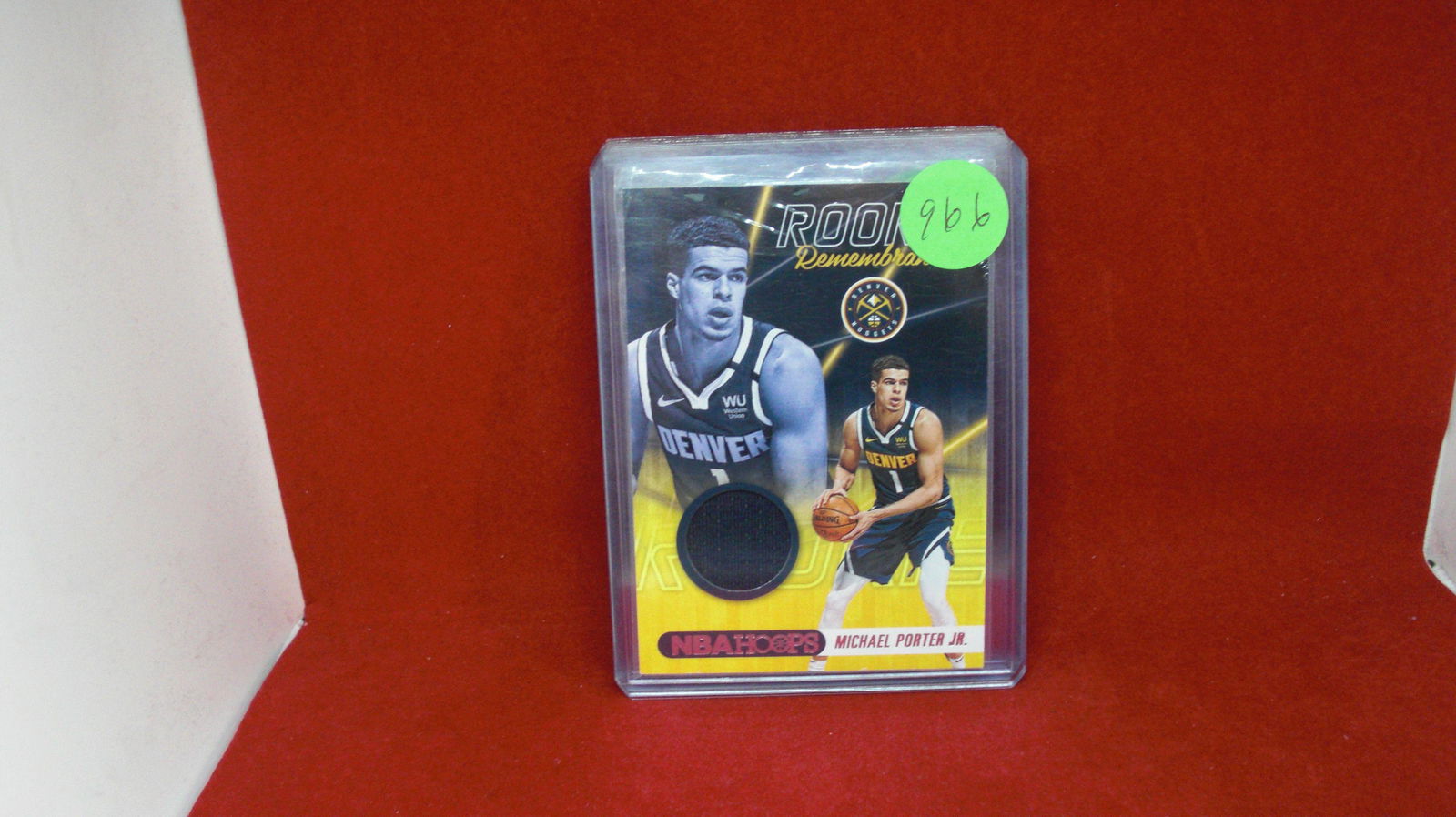 michael porter jr rookie card (1 of 1)