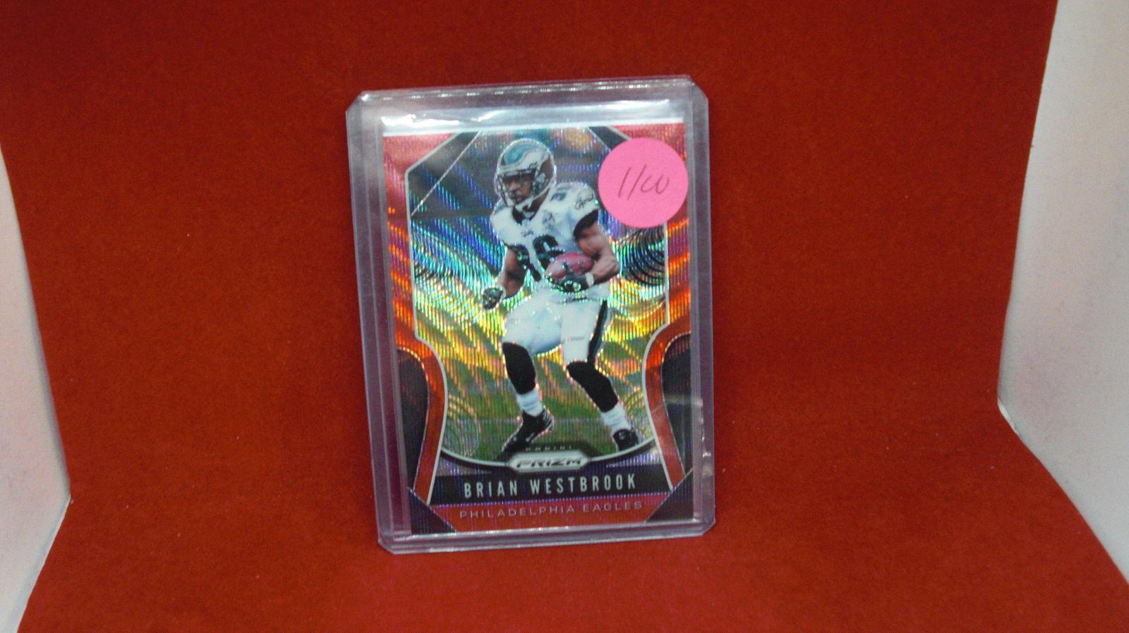 brian westbrook red wave prizm 134/149 (1 of 1)
