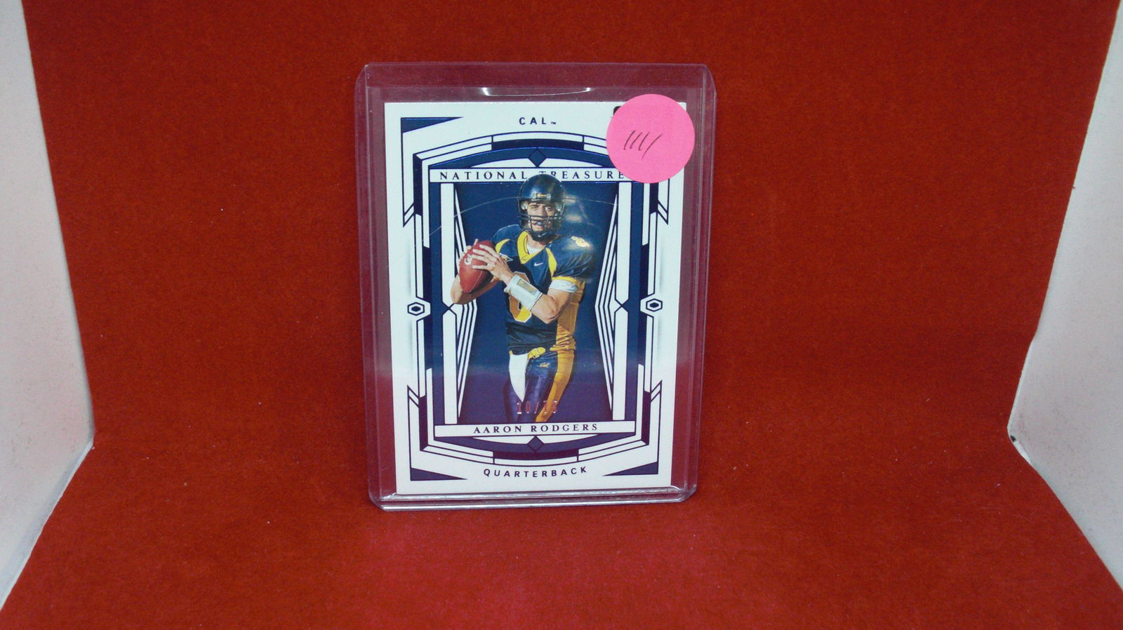 aaron rodgers national treasures 10/75 (1 of 1)