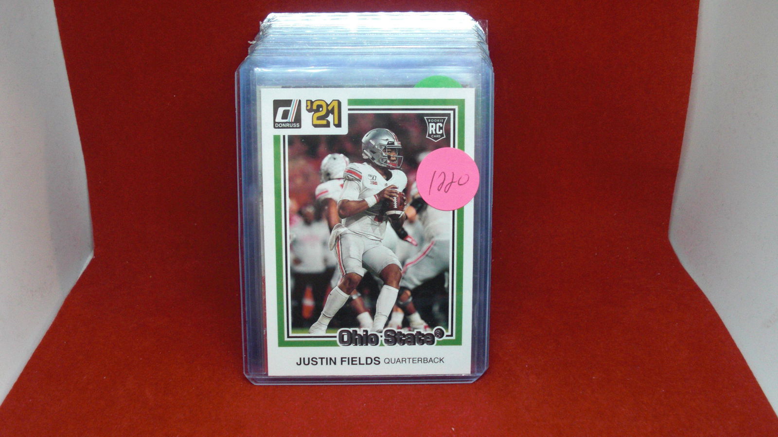justin fields rookie card (1 of 1)
