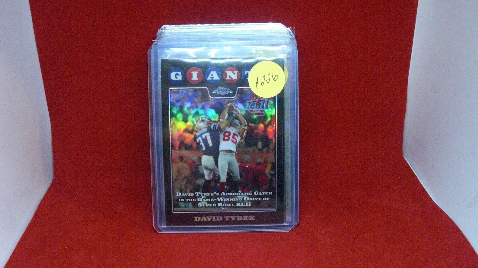 david tyree topps chrome refractor (1 of 1)