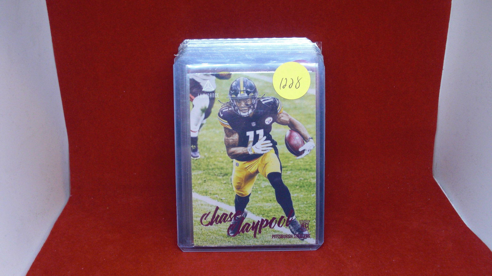 chase claypool purple foil rookie (1 of 1)