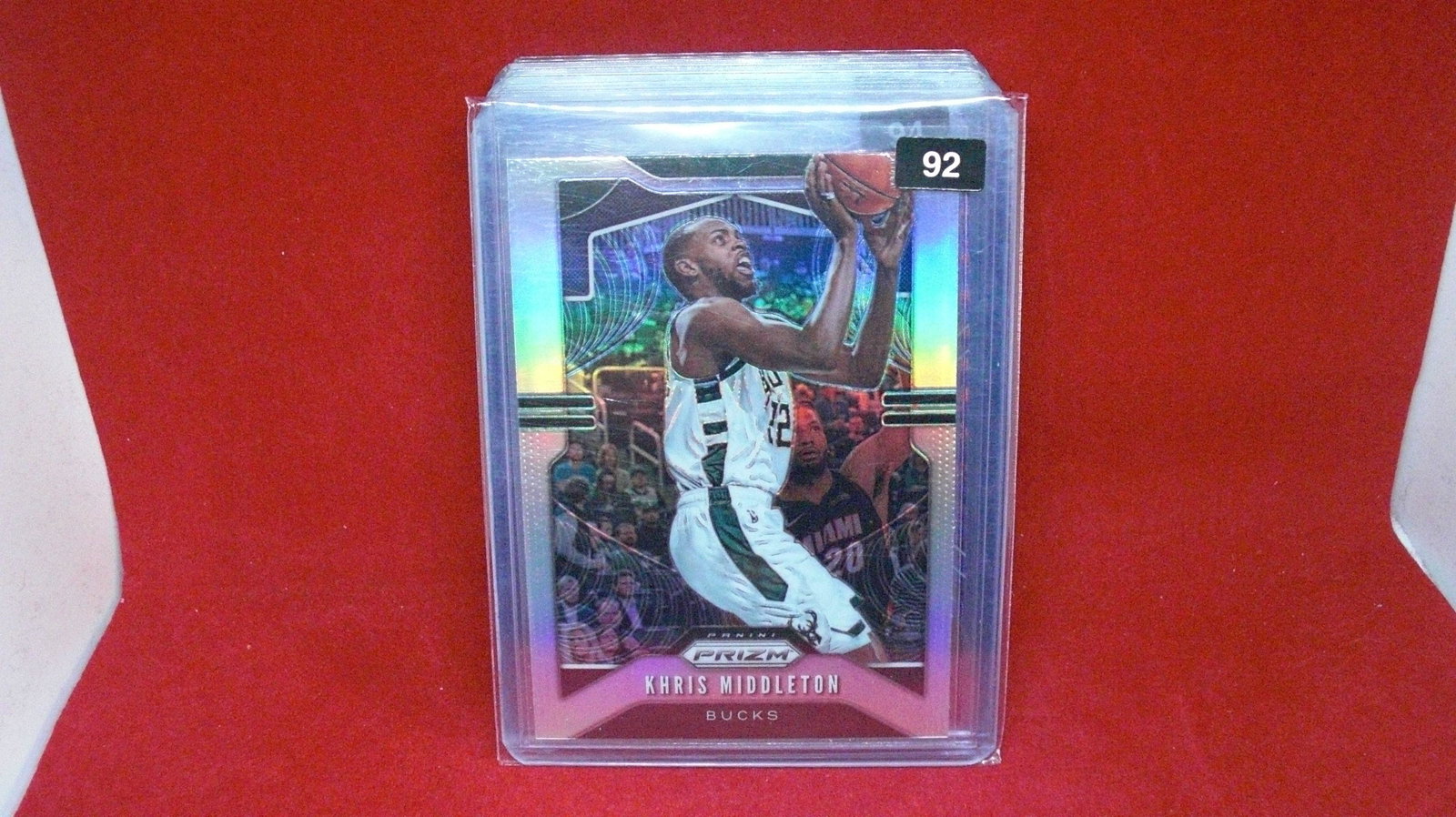 khris middleton silver prizm (1 of 1)