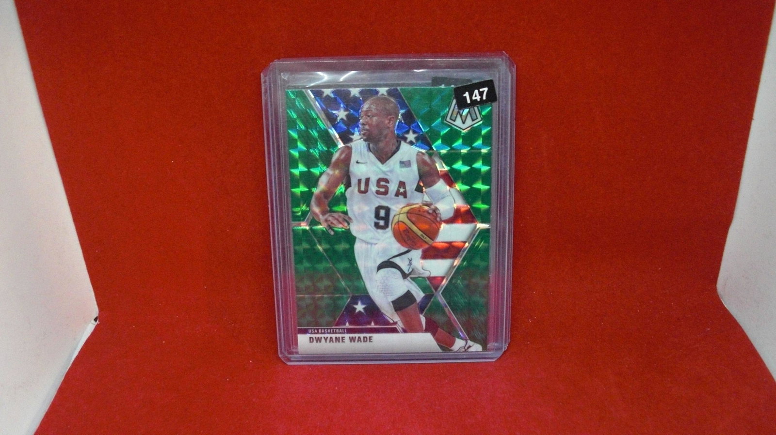dwayne wade green mosaic: in top loader