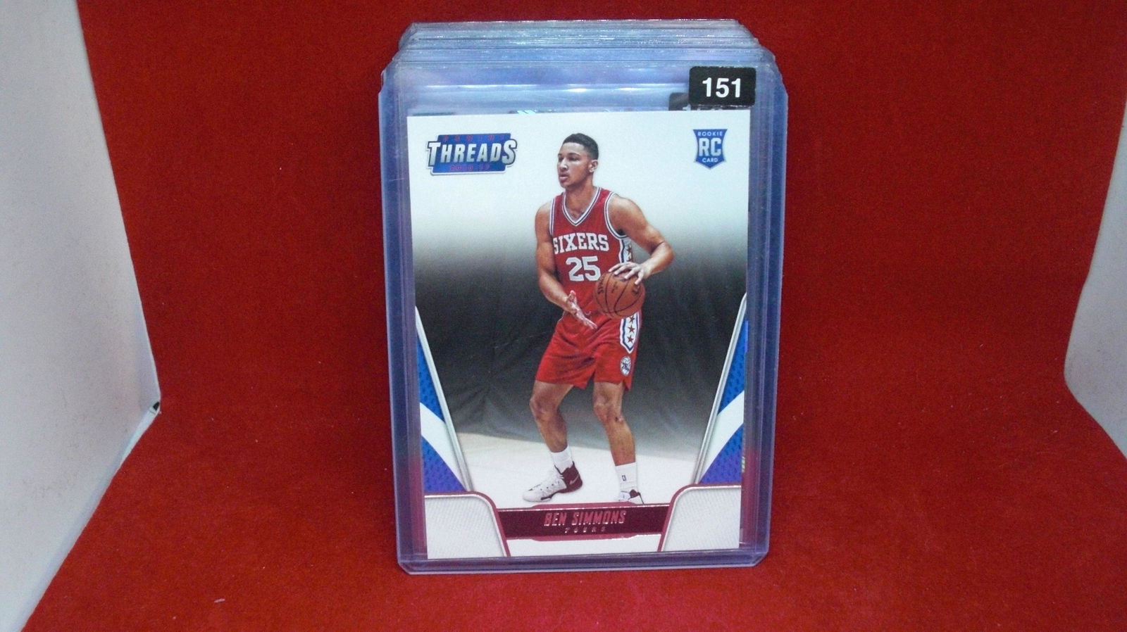 ben simmons rookie card (1 of 1)