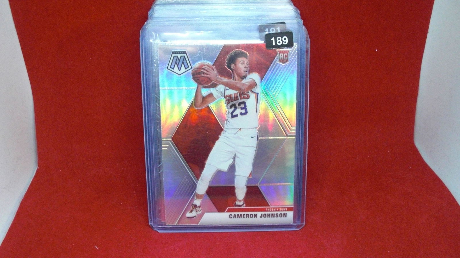 Cameron Johnson silver mosaic rookie (1 of 1)