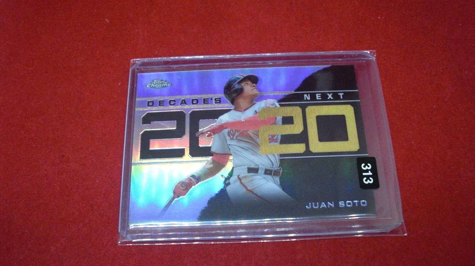 juan soto topps chrome 2020 insert (1 of 1)