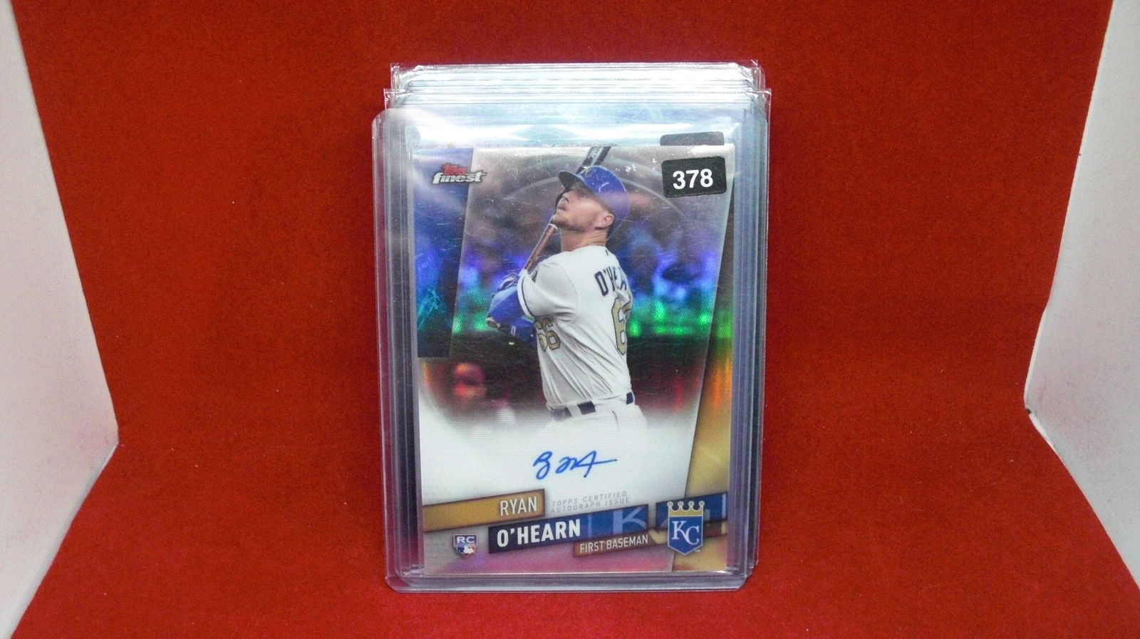 Ryan o'hearn Topps finest autograph (1 of 1)