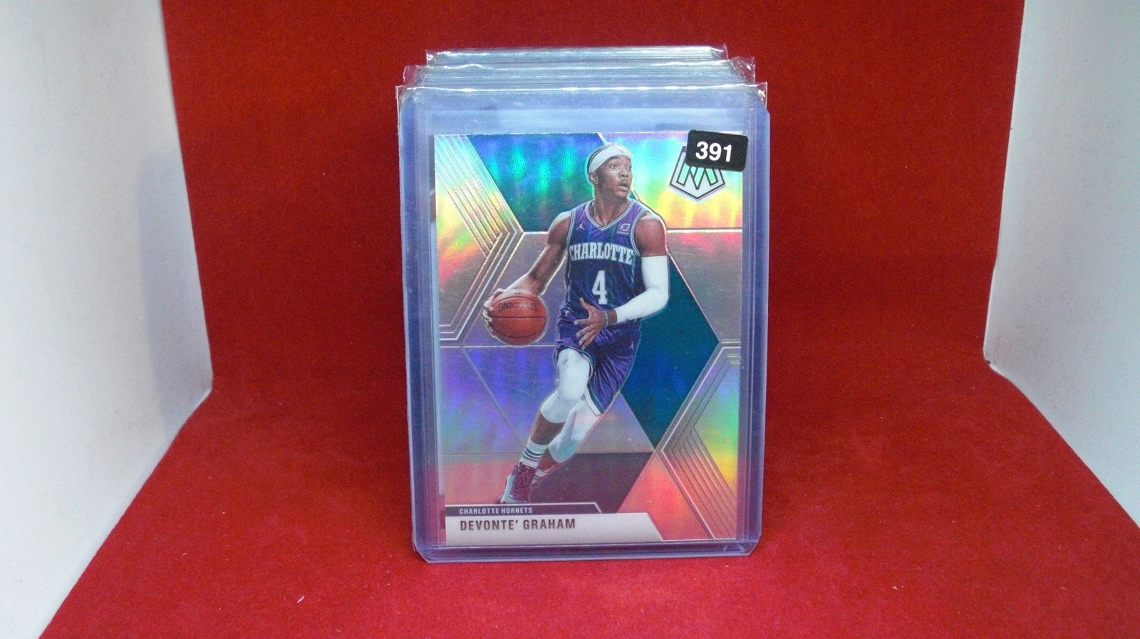 Devonte Graham silver mosaic (1 of 1)