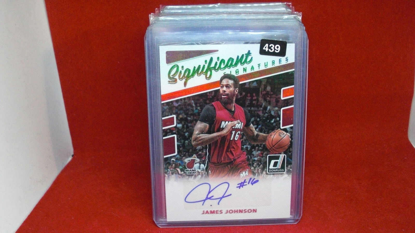 James Johnson significant signatures (1 of 1)