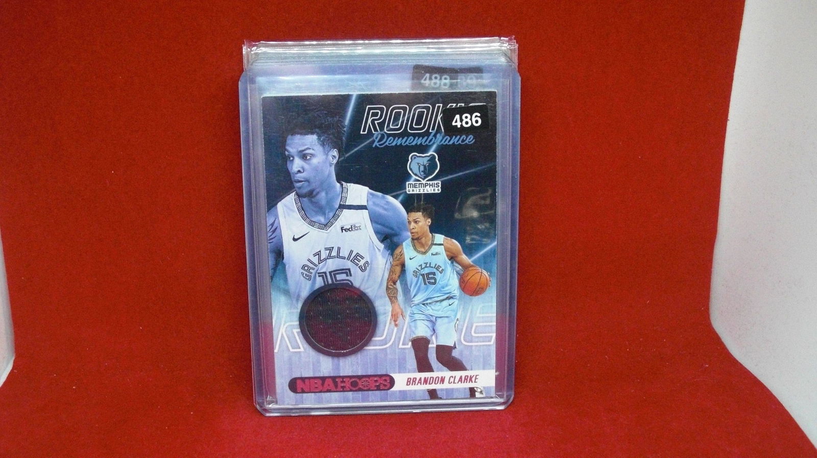 Brandon Clarke rookie jersey card (1 of 1)