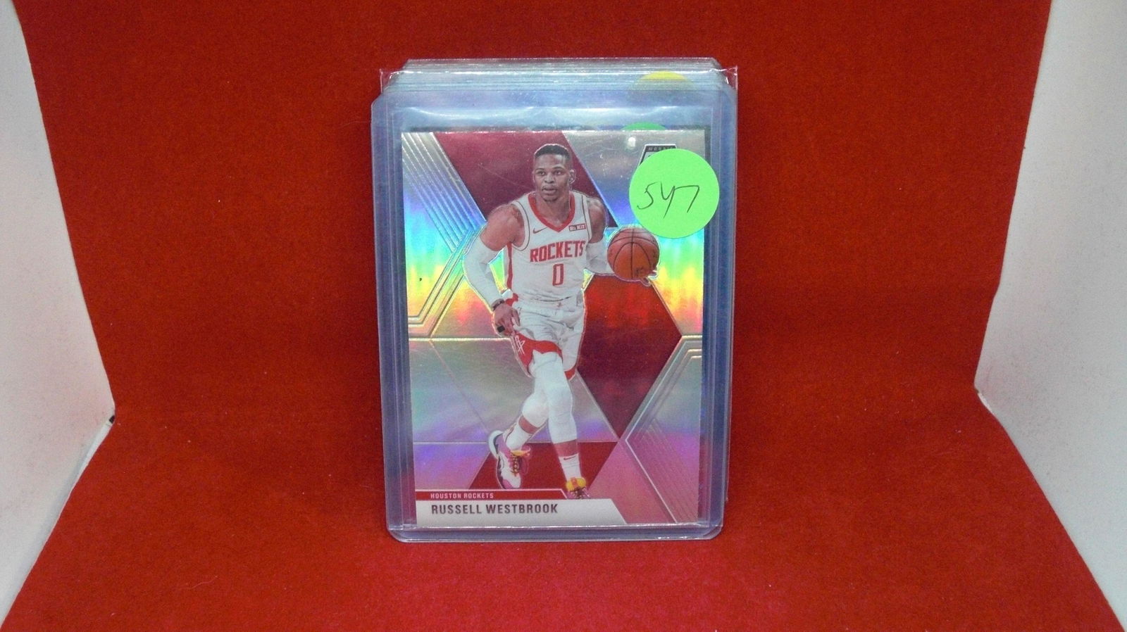 Russell Westbrook mosaic silver (1 of 1)