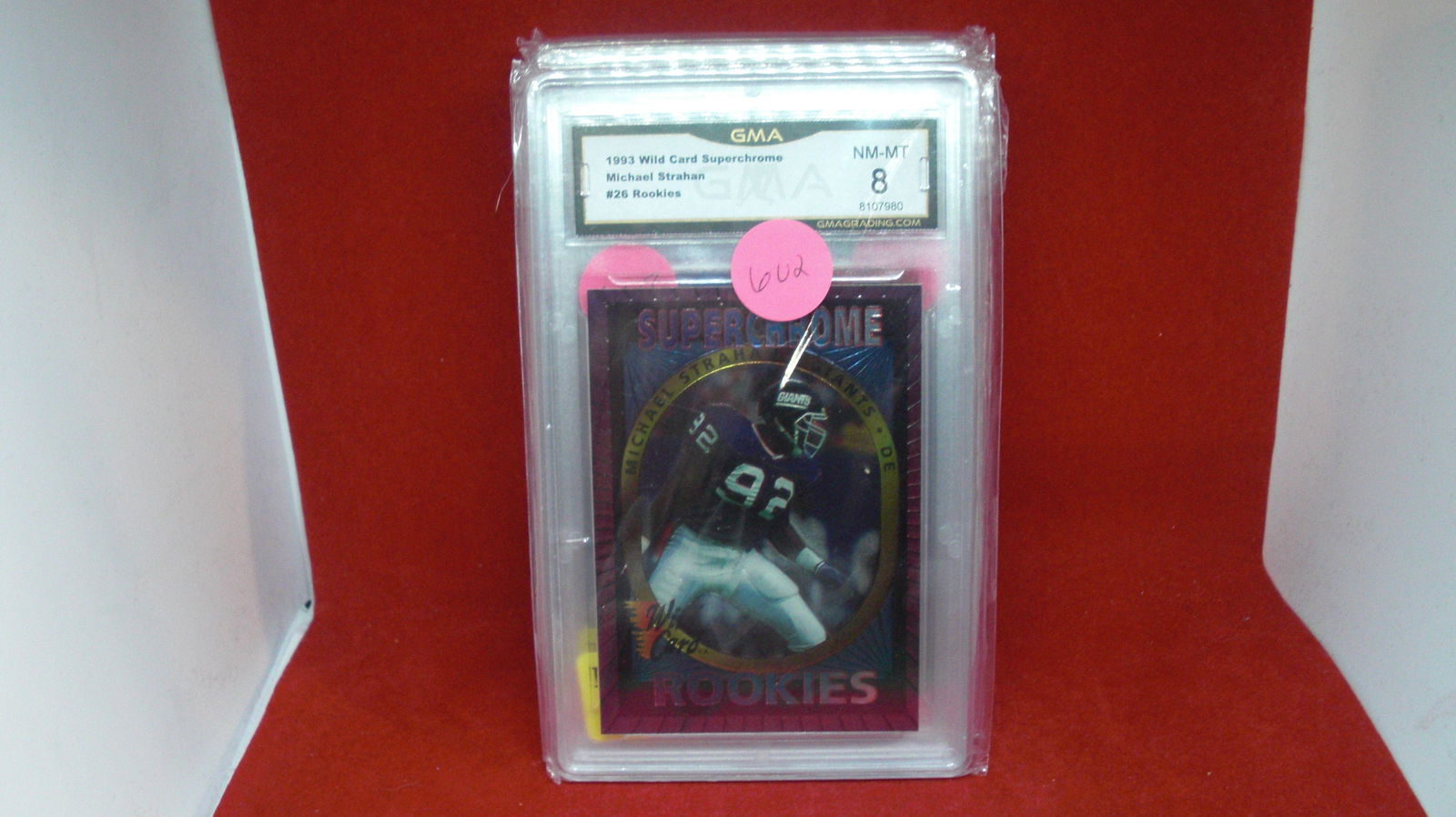 GMA graded 8 michael strahan super rookie (1 of 1)